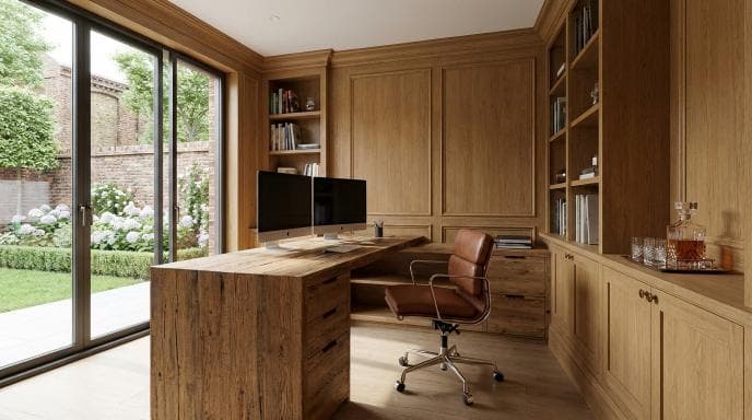 The 15-Minute Commute: Designing the Ultimate Executive Home Office.
