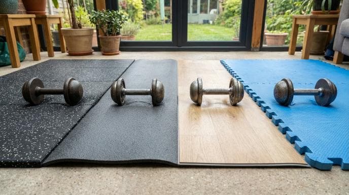 Garden Gym Flooring Guide: Best Materials for Heavy Weights and Cardio