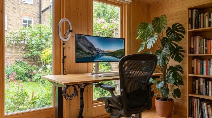 The Hybrid Worker’s Guide to the Perfect Garden Office Setup