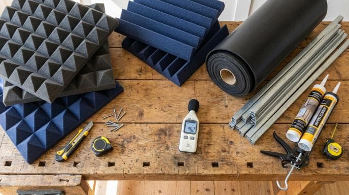 How to Soundproof a Garden Music Studio: Materials and Decibel Ratings