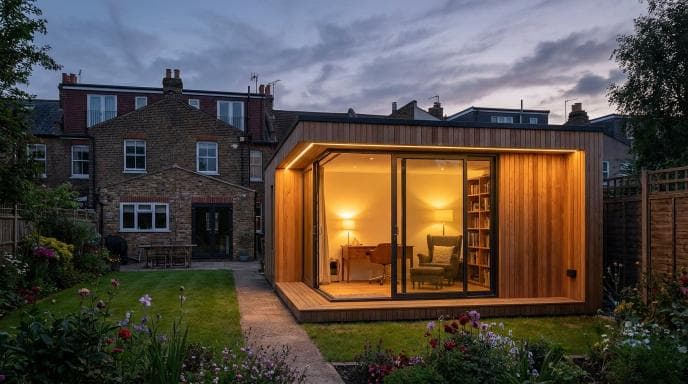 Garden rooms in Eastcote