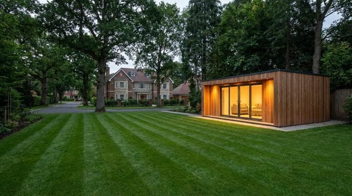 Garden rooms in Hampstead