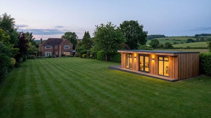 Garden rooms in Ickenham