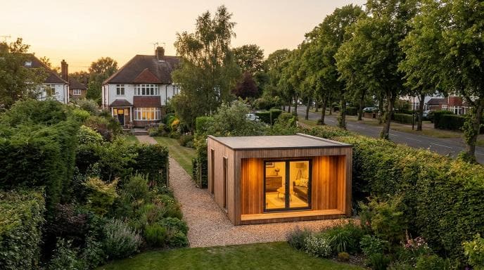 Garden rooms in Pinner
