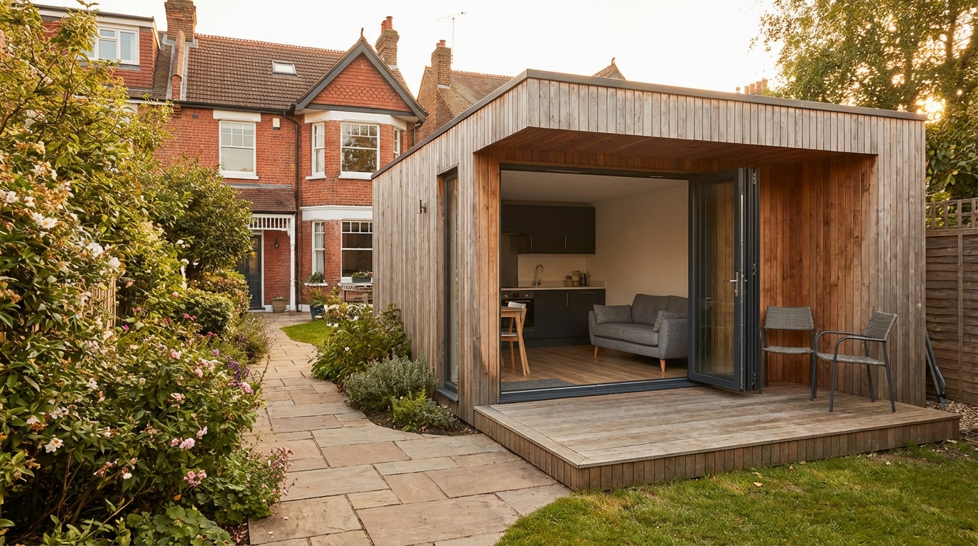 Self-Contained Garden Annexe — Chiswick, Hounslow