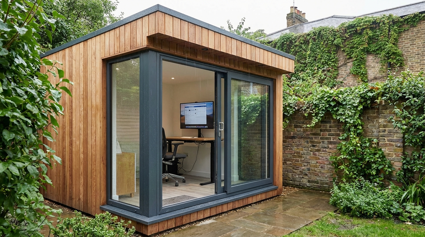 Soundproof Home Office — Hampstead, Camden